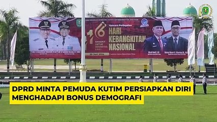 DPRD Minta Pemuda Kutim Persiapkan Diri Menghadapi Bous Demografi