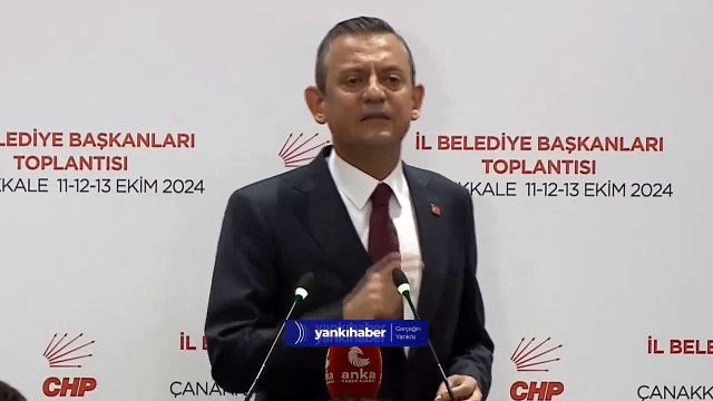 Özgür Özel'den erken seçim çağrısı: 'İtirazı yükseltelim'