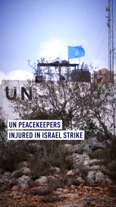 UN peacekeepers hurt by Israeli tank fire