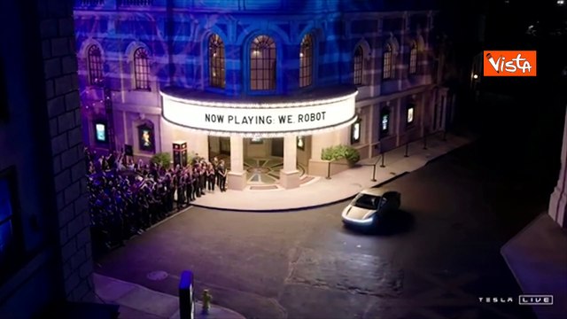 Musk presenta Cybercab di Tesla, il robotaxi senza conducente