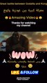 Amazing battle Godzilla & Kong, معركة كبيرة بين غودزيلا وكونغ #shorts #animation #cartoon