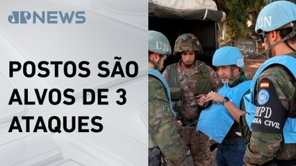 Força da ONU no Líbano acusa Israel de atirar contra sua base