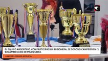 El equipo argentino, con participación misionera, se coronó campeón en el Sudamericano de peluquería