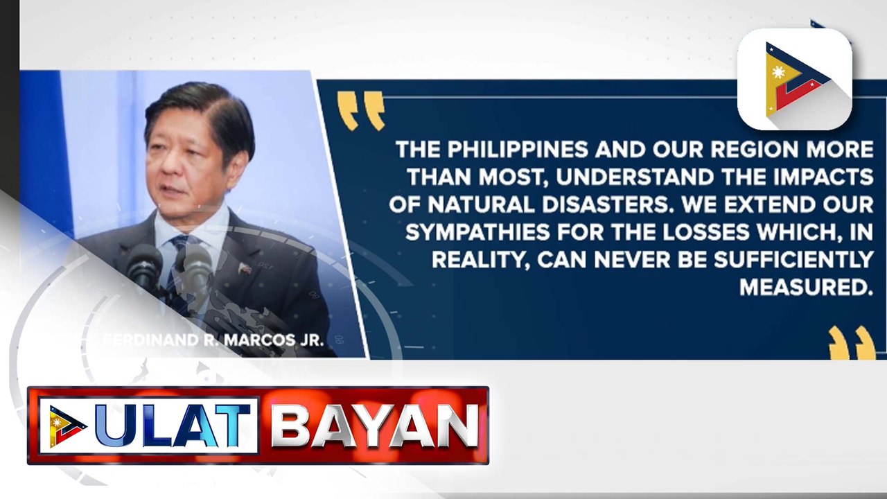PBBM, nagpaabot ng pakikiramay sa Amerika kasunod ng pananalasa ng Hurricane Milton