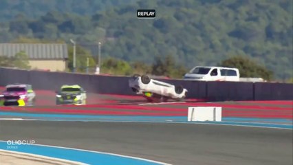 Clio Cup Europe 2024 Paul Ricard Race 1 Start Stefani Flip