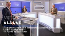 Jean-Christophe Picard, conseiller municipal Les Ecoligistes de Nice, invité de L'Interview à la une