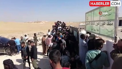 Savaştan Kaçan Suriyeliler Fırat Kalkanı Bölgesine Ulaşıyor