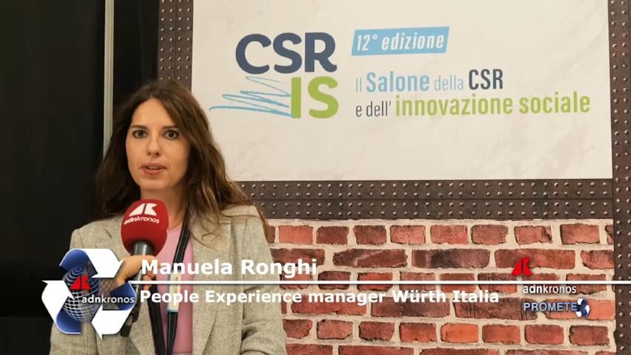 Salone Csr, Ronghi (Würth Italia): “Sfidare le contraddizioni è nel nostro dna”