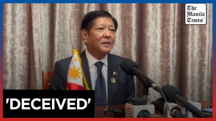 Marcos 'dismayed' over Sara's 'friend' comment