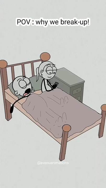 POV_ why we breakup!  (best animation memes)