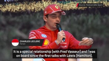 'No jealousy' with Hamilton, claims Leclerc