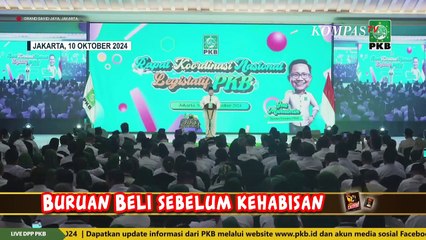 Pidato di Acara PKB, Prabowo Berkelakar Gunakan 'Dasi Merah' Jika Diundang PDIP