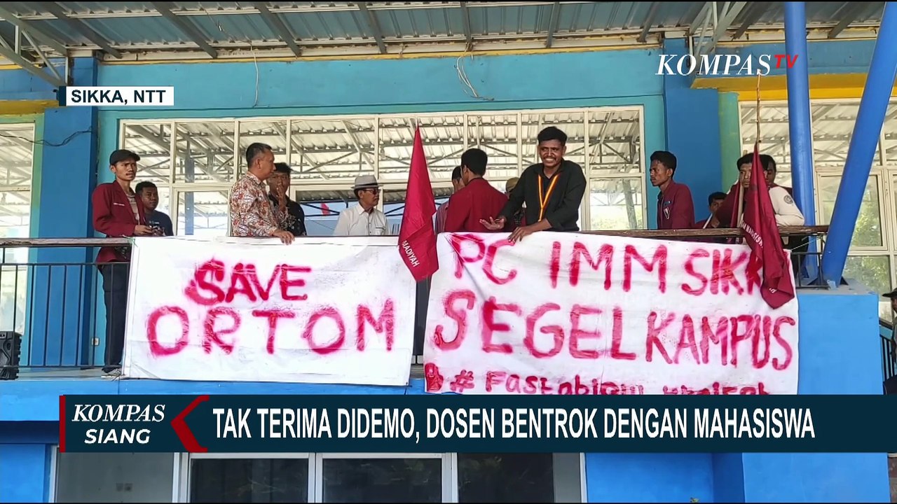 Tak Terima Didemo, Dosen Adu Jotos dengan Mahasiswanya Sendiri