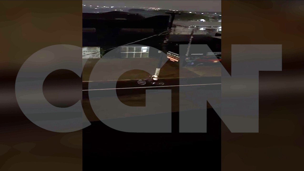 Câmera mostra ladrão furtando tripé de polimento em Lava Car