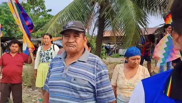 Vigilia en apoyo a Evo Morales en el trópico de Cochabamba ante posible orden de aprehensión