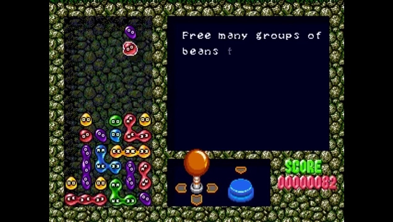 Dr Robotnik's Mean Bean Machine (Sega Genesis) Title Intro (Extended)