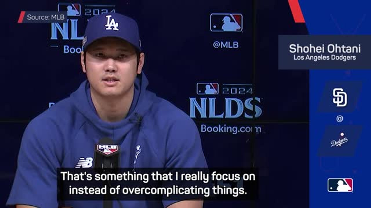 Ohtani fully focused on securing Game 5 victory against Padres
