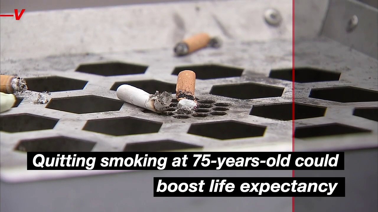Research Supports Quitting Smoking at 75-Years-Young Has Life Expectancy Benefits