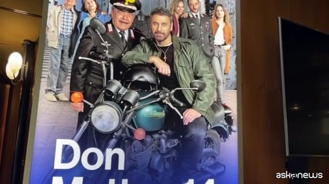 Arriva Don Matteo 14 , Raoul Bova: una tv sana, anche per i bambini