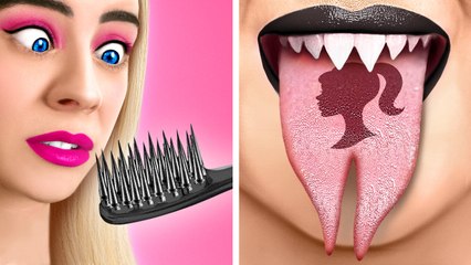 Is Barbie A Monster!? *Scary Transformation For Party Doll*