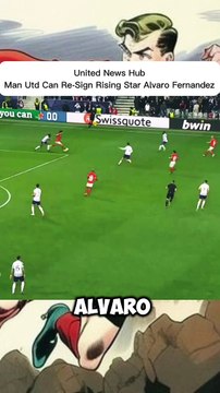 Man Utd Can Re-Sign Rising Star Alvaro Fernandez #shorts #manchesterunited