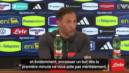 Belgique - Tedesco : “Encaisser un but dès la première minute ne vous aide pas mentalement”
