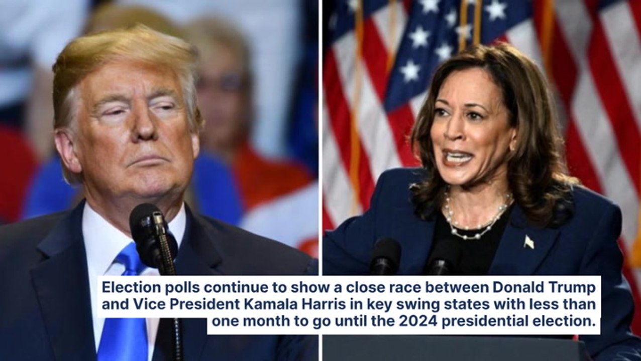 Trump Vs. Harris 2024 Election Swing State Poll 'Too Close To Call