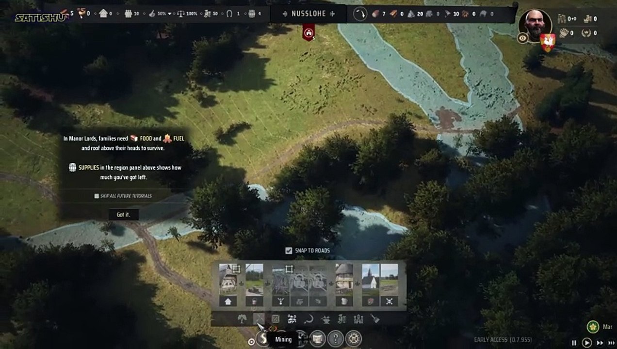 Mein erster Blick in das Spiel. | Manor Lords | Ep. 1