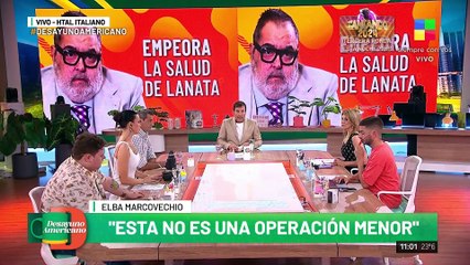 Horas críticas para Jorge Lanata: hoy lo someterán a una segunda operación