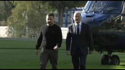 Zelensky arriva anche a Berlino per chiedere più armi a Scholz