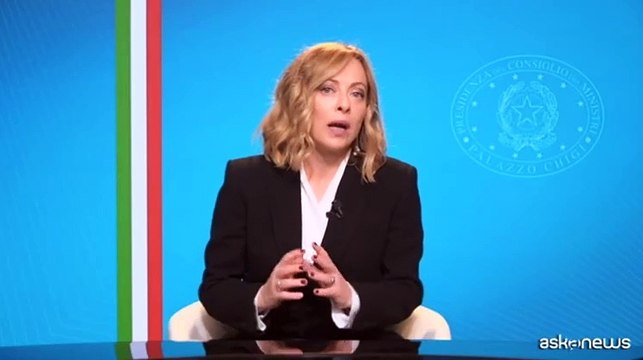 Meloni: Piano Mattei strategico per l'Italia non per il governo