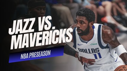 NBA PRESEASON FINAL: Mavericks Fall To Jazz In Competitive Preseason Matchup