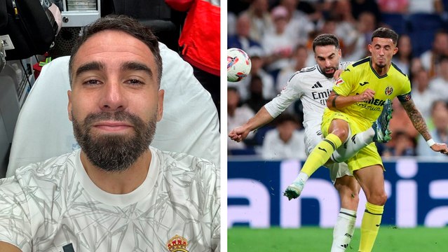 Dani Carvajal es operado con éxito de la rodilla y empieza su recuperación para volver con Real Madrid