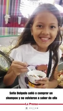 ¡Fueron 15 minutos! Sofía Delgado de 12 años, salió a comprar shampoo y nunca regresó