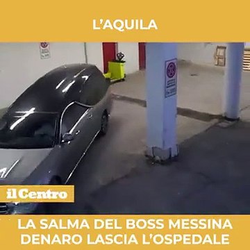 La salma del boss lascia L'Aquila