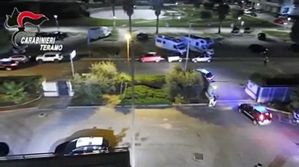 Il blitz dei carabinieri di Teramo