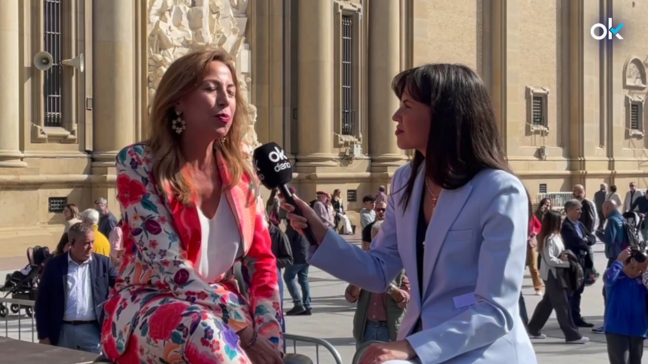 Natalia Chueca, alcaldesa de Zaragoza- "Somos la capital de la Hispanidad en Europa"