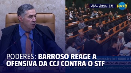 Barroso reage à ofensiva do Congresso ao STF