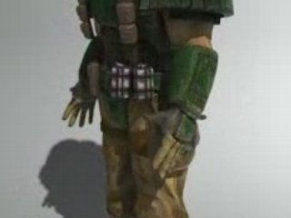 Scout Warhammer 40K low poly