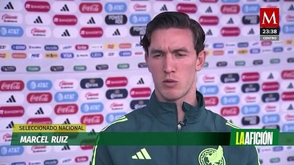 Marcel Ruiz, sorprendido con los entrenamientos de Javier Aguirre en el Tri