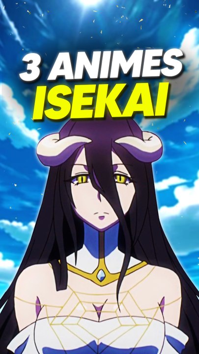 3 ANIMES ISEKAI à regarder !
