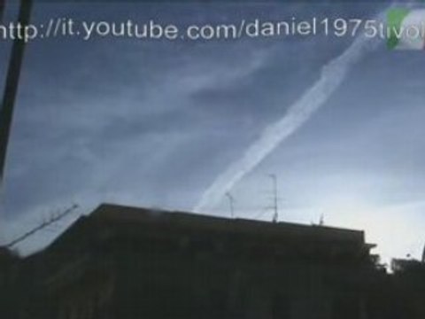Scie Chimiche Roma Tivoli ufo