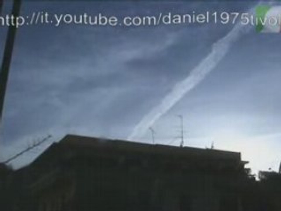 Scie Chimiche Roma Tivoli ufo