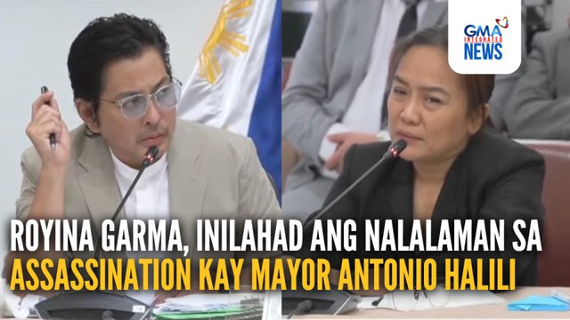 Royina Garma, inilahad ang assassination kay Mayor Antonio Halili | GMA Integrated News