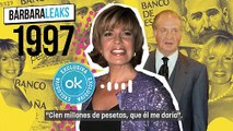 Bárbara Rey admitió que Juan Carlos I le había dado 35 millones de pesetas 