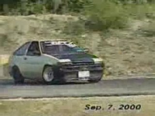 Toyota Corolla AE85 Speed  Drift