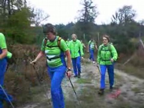 Nordic Walking 25 kms Fontainebleau (groupe TENNET) B
