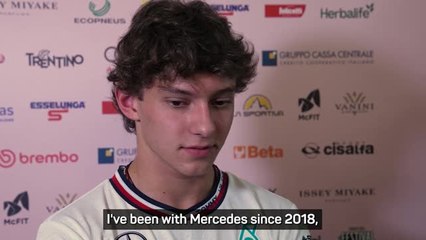 Antonelli 'enjoying' the opportunity to replace Hamilton at Mercedes