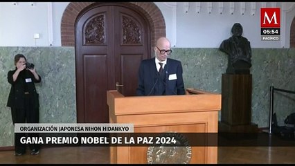 El Premio Nobel de la Paz 2024 es otorgado a la organización japonesa Nihon Hidankyo