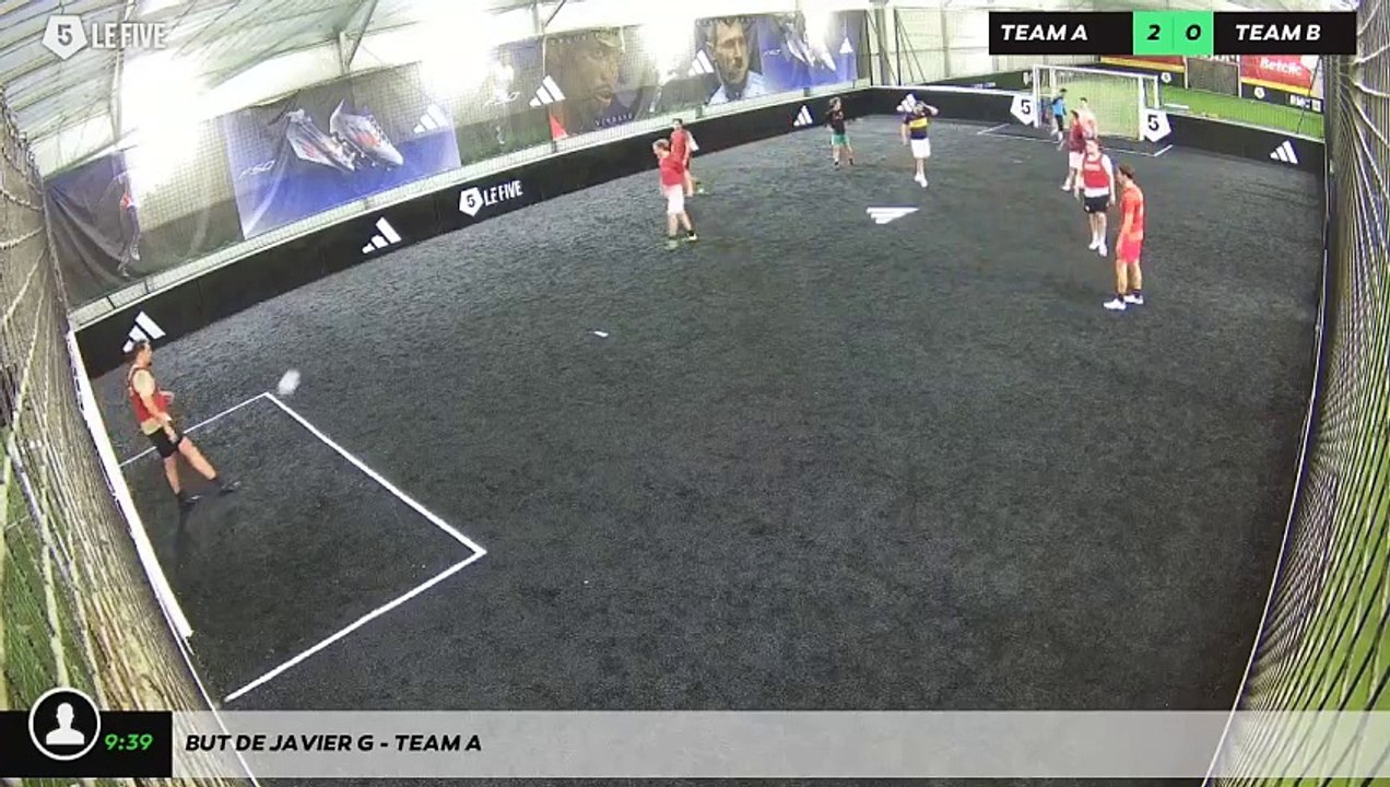 But de Javier G - Team A